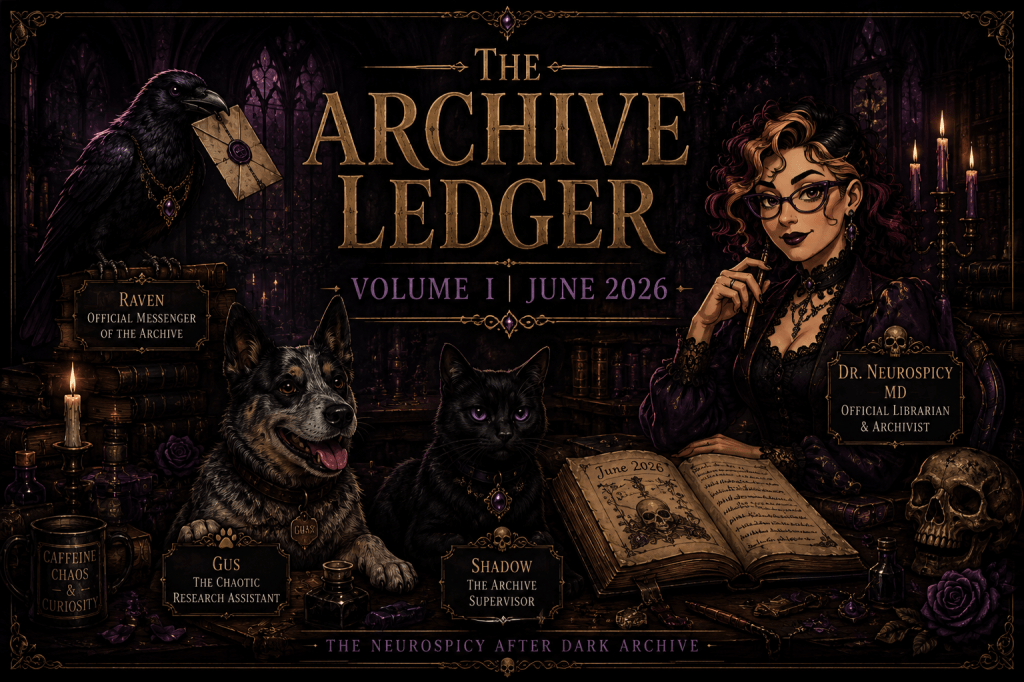 THE ARCHIVE LEDGER| Volume I |June&nbsp;2026